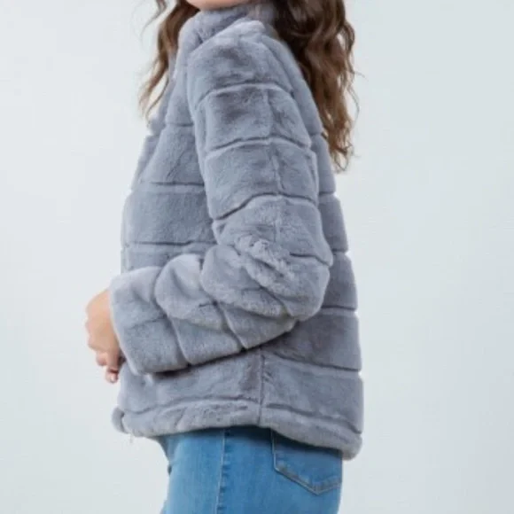 Fabulous Faux Fur Jacket - Picture 3 of 4